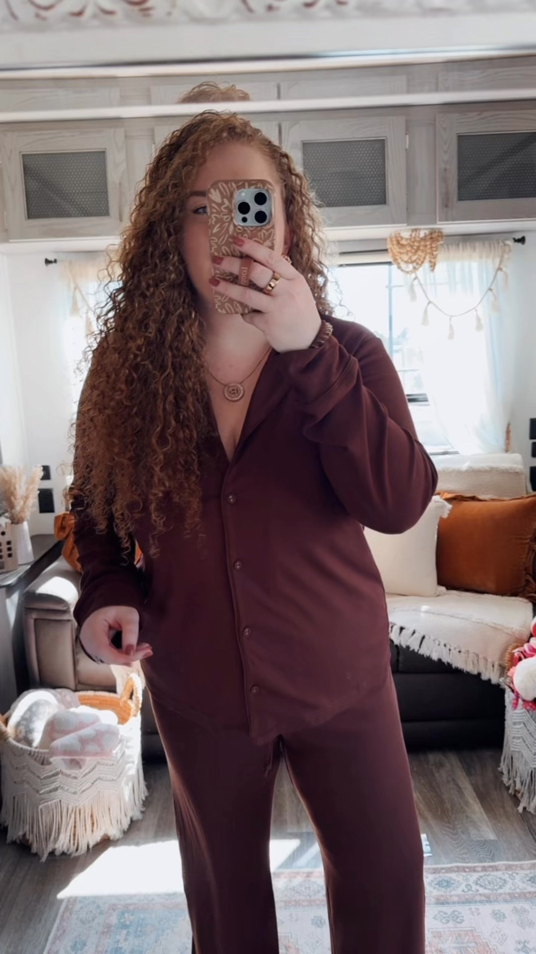 ✨ designer look without the price tag ✨ This mocha lounge set is giving major luxe vibes while still being totally affordable 🤎🍂 lounge set | amazon lounge set | brown lounge set | comfy lounge set | mocha lounge set | lounge wear | amazon lounge wear | Amazon brown lounge wear | two piece set | amazon two piece set | casual two piece set | comfy two piece set | Amazon finds | Amazon fashion | amazon outfit | amazon look | skims lookalike | skims lookalike set | skims pajamas | cozy pajamas | fall pajamas 

#LTKMidsize #LTKTravel #LTKFallSale