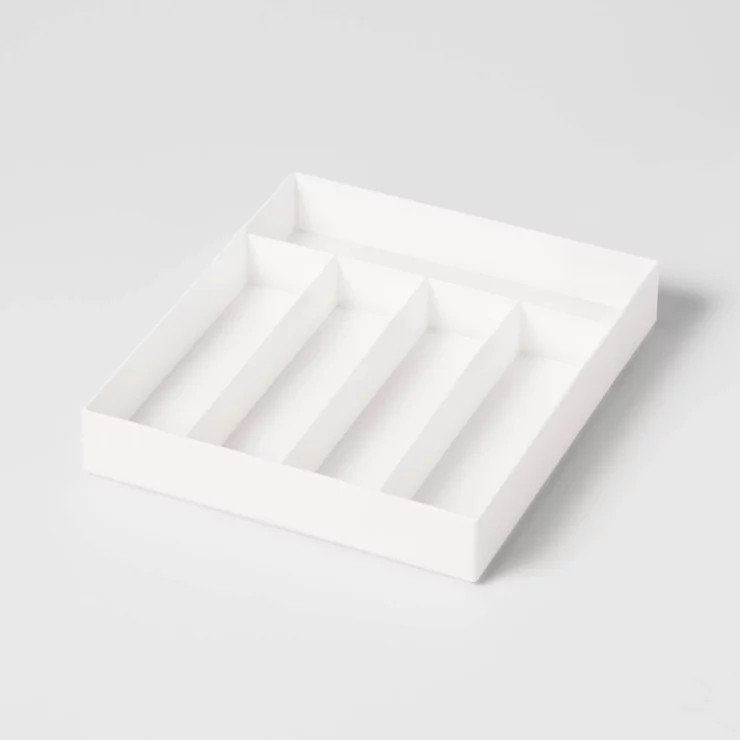 5 Compartment Organizer White - Brightroom™ | Target