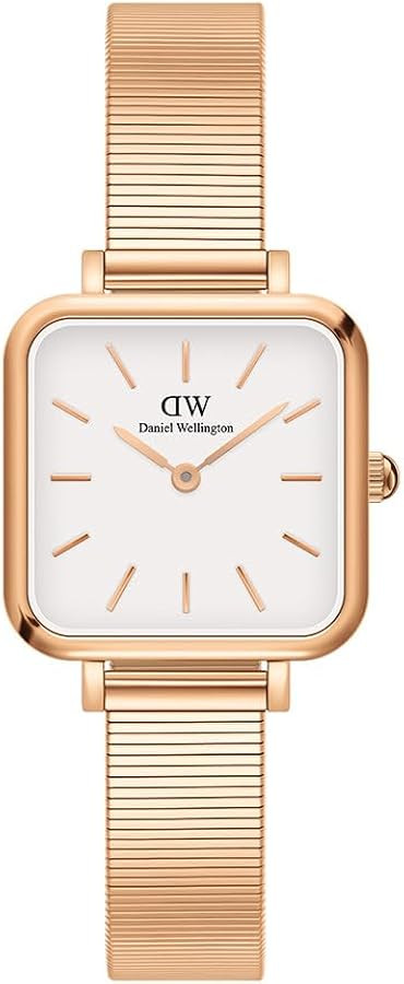 Daniel Wellington Quadro Studio Melrose Watch, Mesh Bracelet | Amazon (CA)