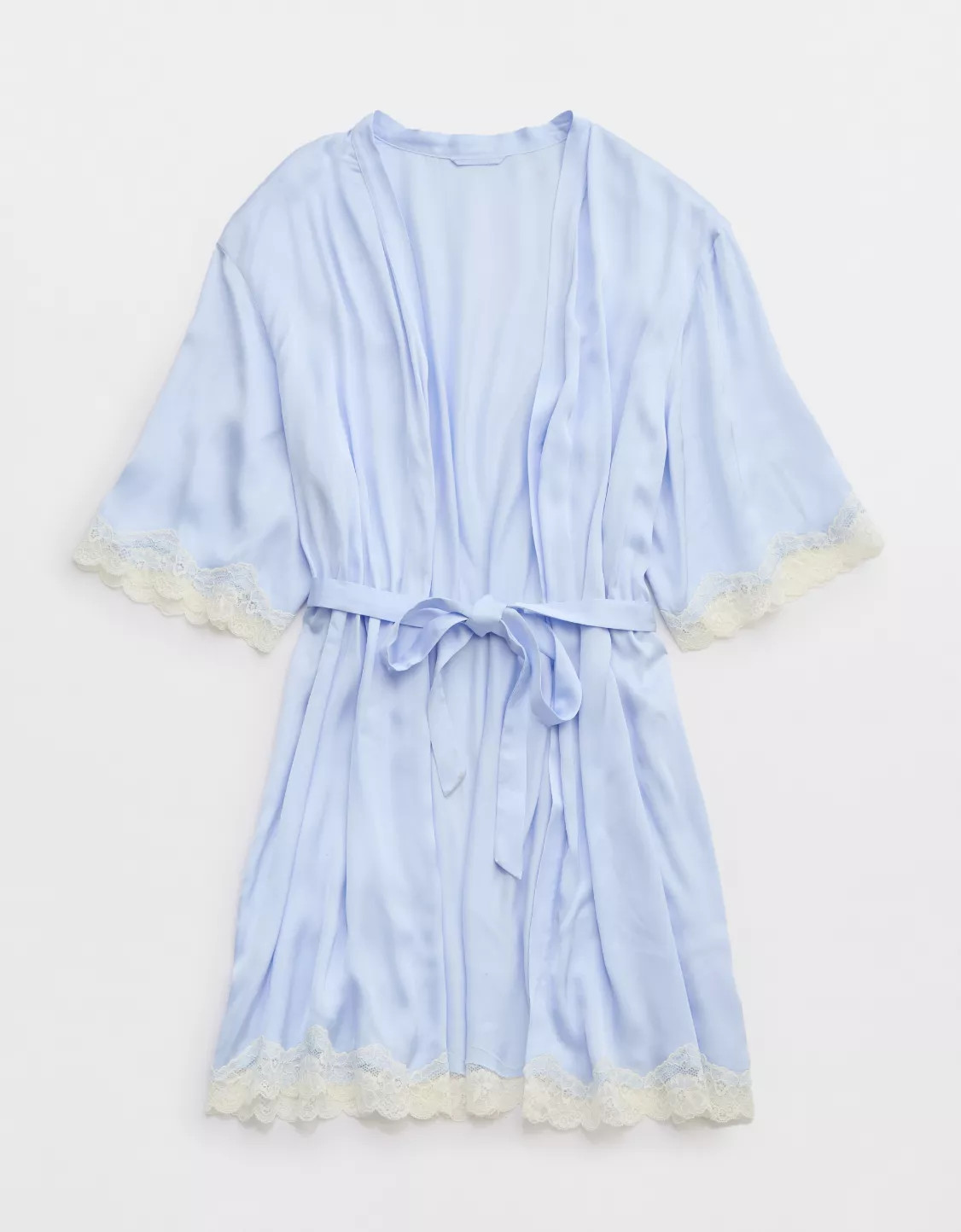Aerie Off-Duty Satin Robe | Aerie