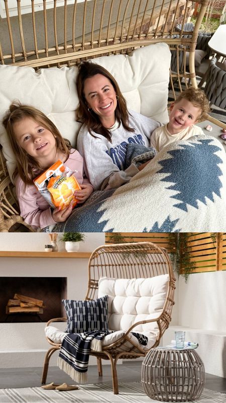 Our egg chair is one of our favorite places to lounge at home! We love it bc we can all curl up in it together! 

#LTKfamily #LTKhome

#LTKSeasonal #LTKStyleTip #LTKKids