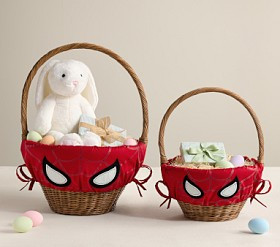 Marvel's Spider-Man Critter Glow-in-Dark Easter Basket Liner | Pottery Barn Kids