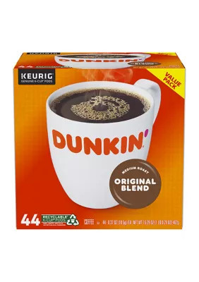 Keurig K-Cup Pods, Dunkin'Â® Original Blend Coffee, 44 Count | Belk