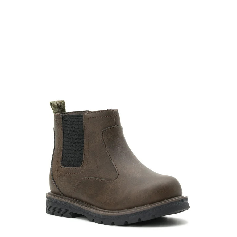Wonder Nation Toddler Boys’ Chelsea Boots, Size 7-12 | Walmart (US)