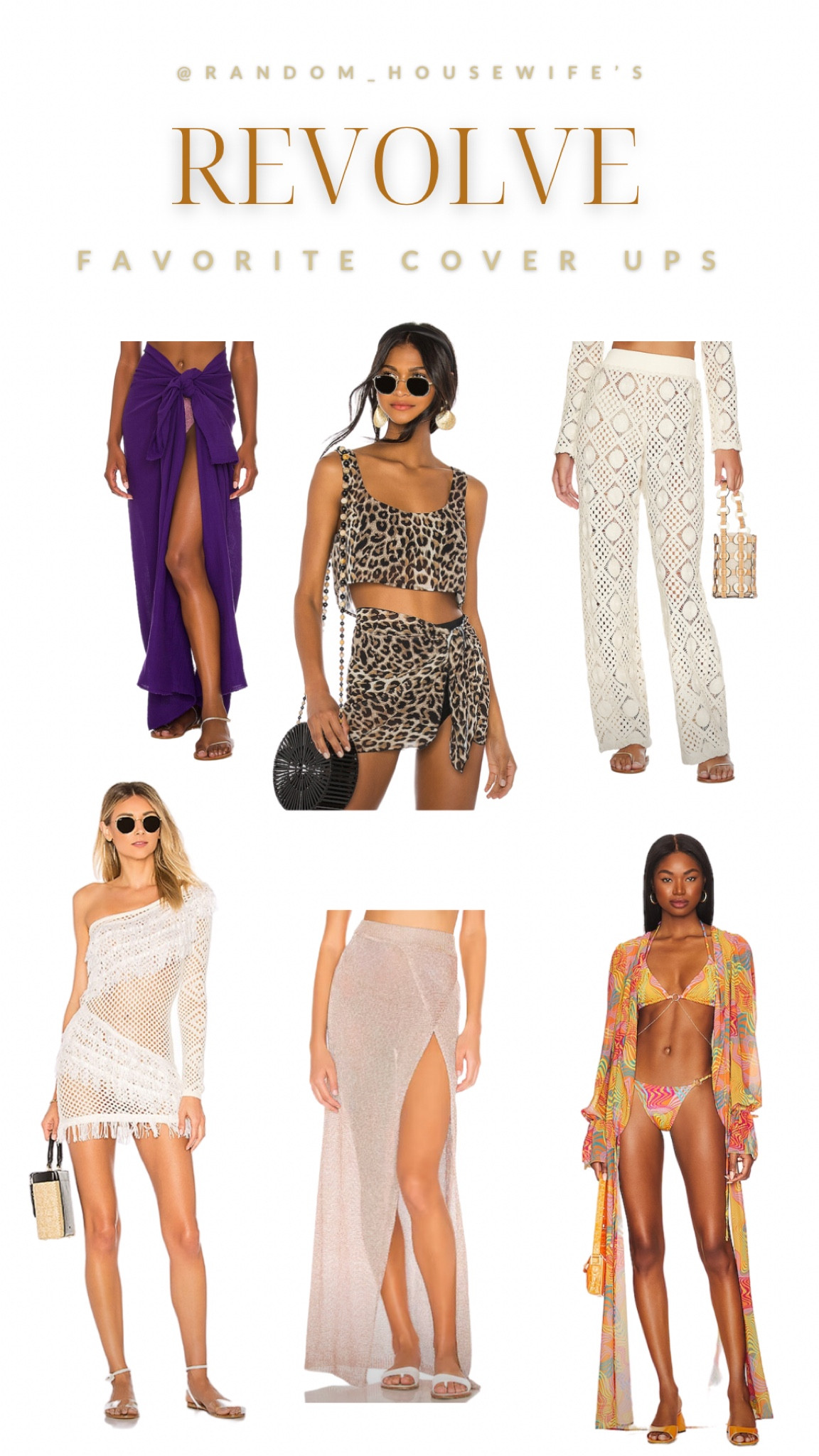 Travel // Swim // Cover Ups // Revolve 

#LTKSeasonal #LTKtravel #LTKswim