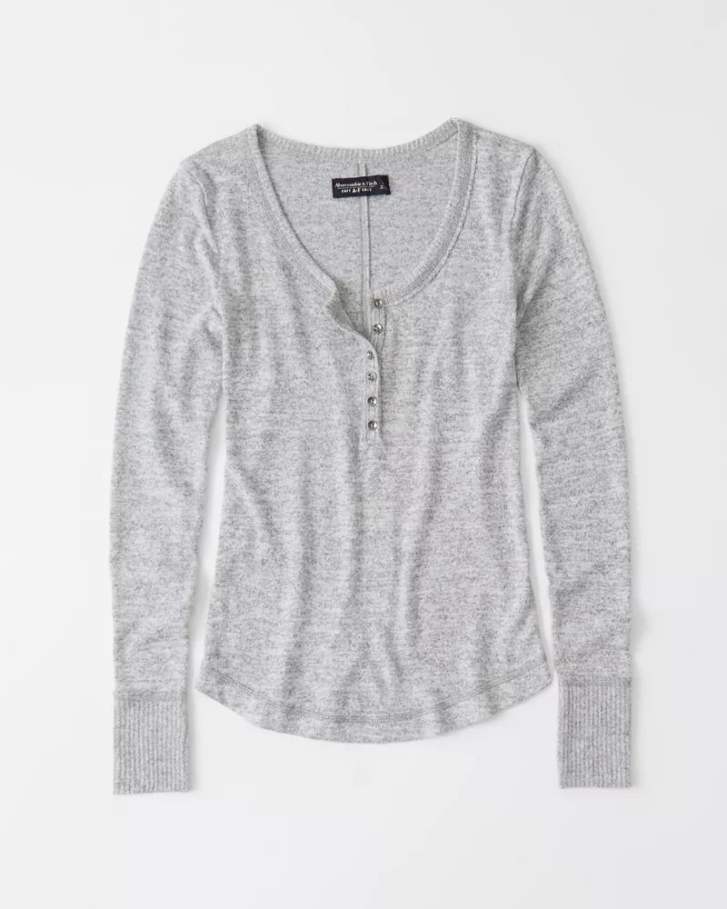 Long-Sleeve Henley | Abercrombie & Fitch US & UK