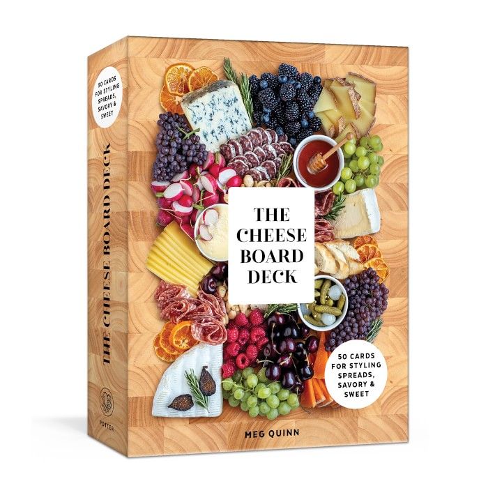 Meg Quinn, Shana Smith: The Cheese Board Deck: 50 Cards for Styling Spreads, Savory and Sweet | Williams-Sonoma