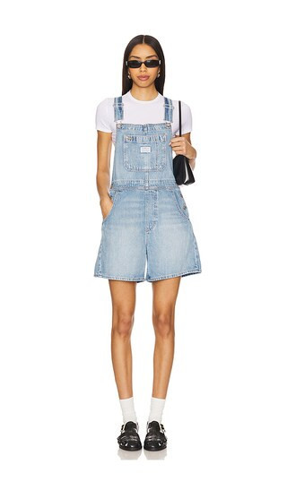 LEVI'S Utility Shortall in Blue. - size S | Revolve Clothing (Global)