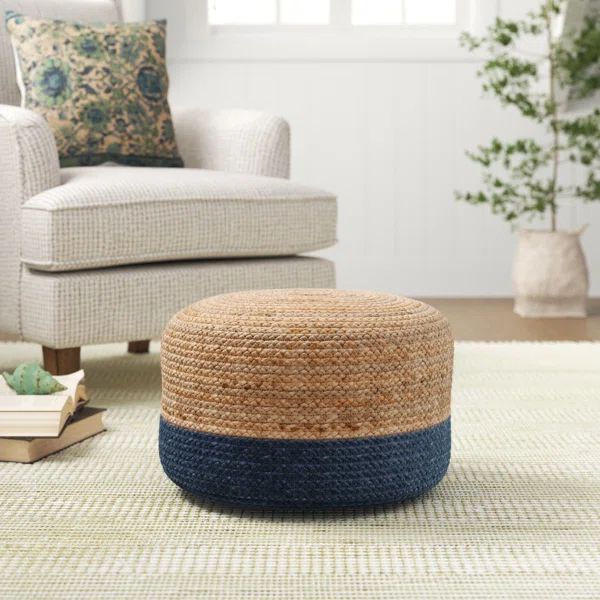 Teele Upholstered Pouf | Wayfair North America