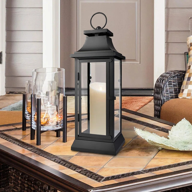 Metal Floor Lantern | Wayfair North America
