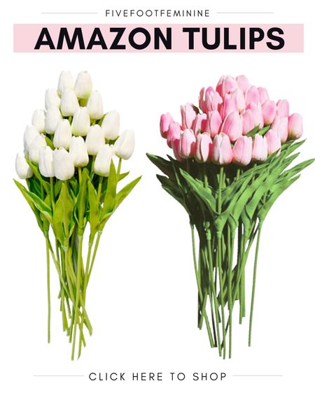 Amazon faux tulips! 

#LTKunder50 #LTKSeasonal #LTKhome
