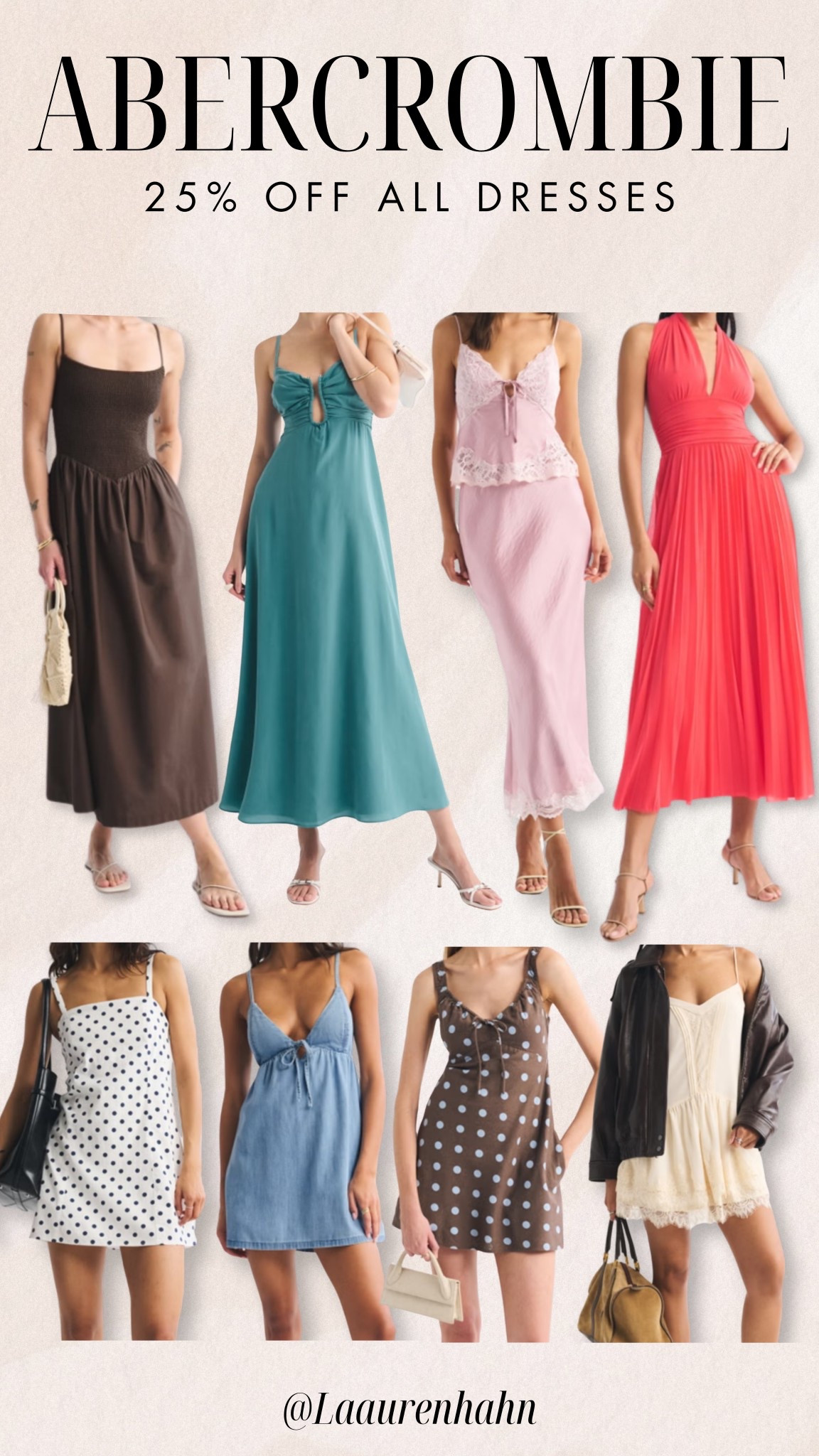 @abercrombie sale! All dresses are 25% off!!

#LTKsummer #LTKcanada #LTKstyletip