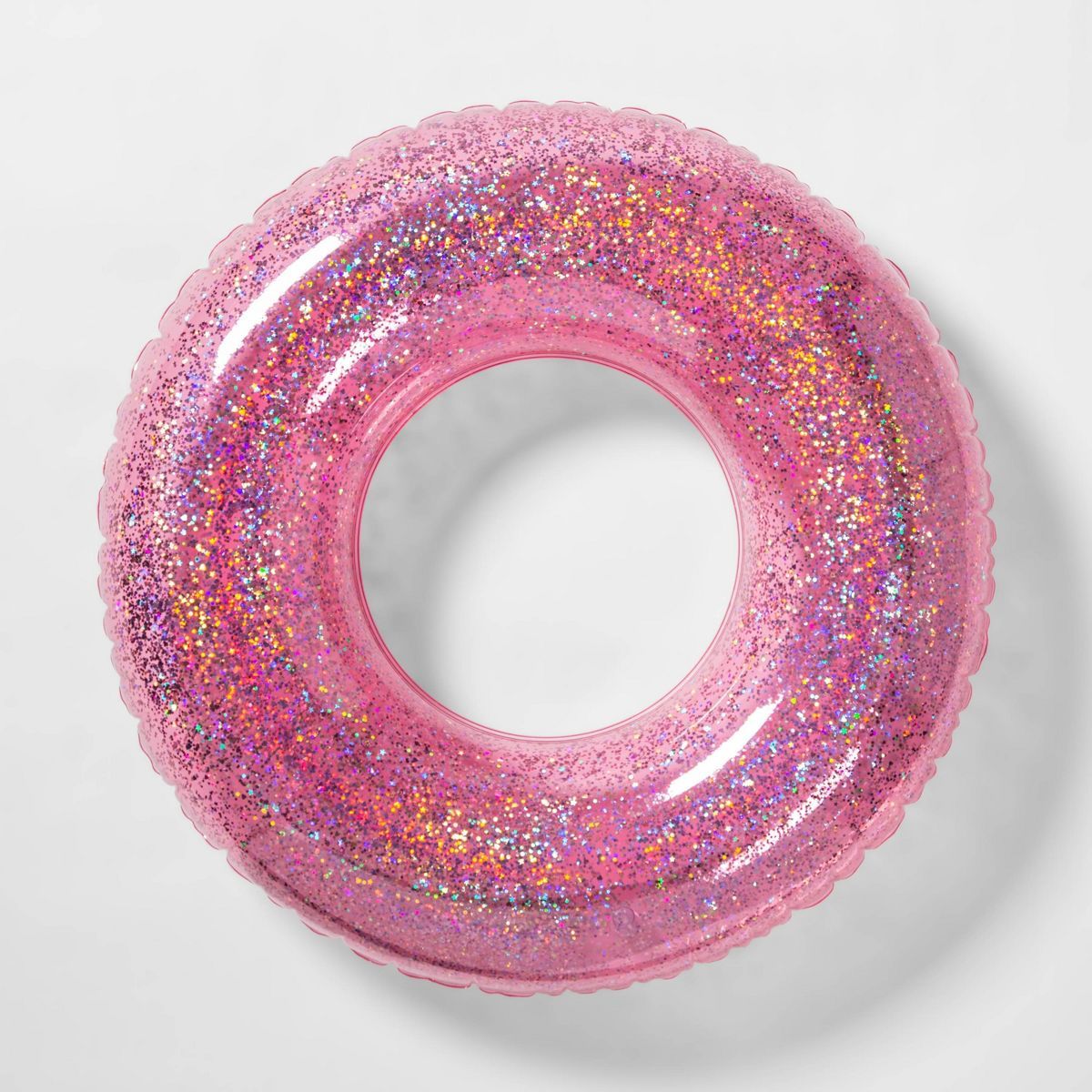 36" Inflatable Glitter Swim Tube - Sun Squad™ | Target