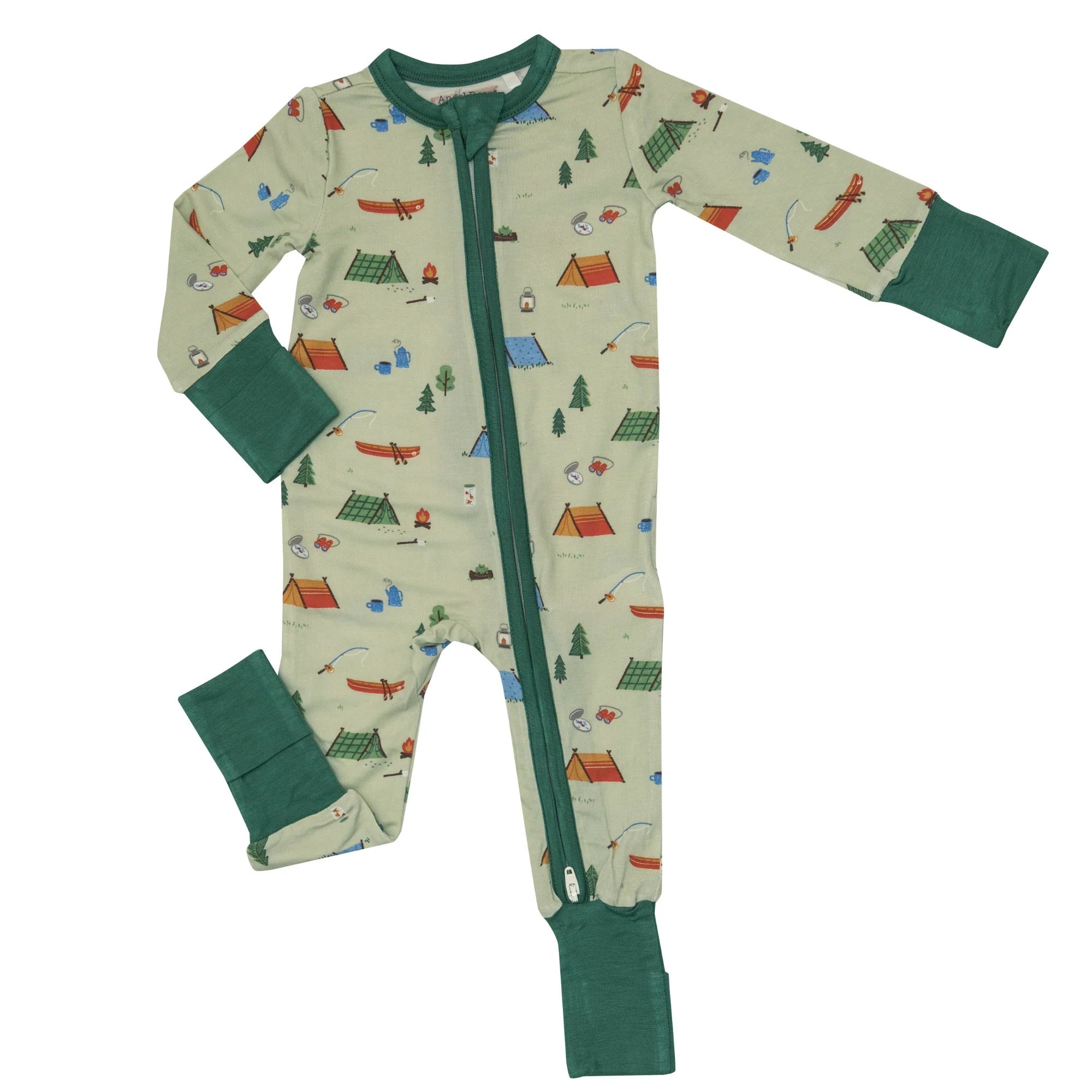 2 Way Zip Romper, Camping | SpearmintLOVE