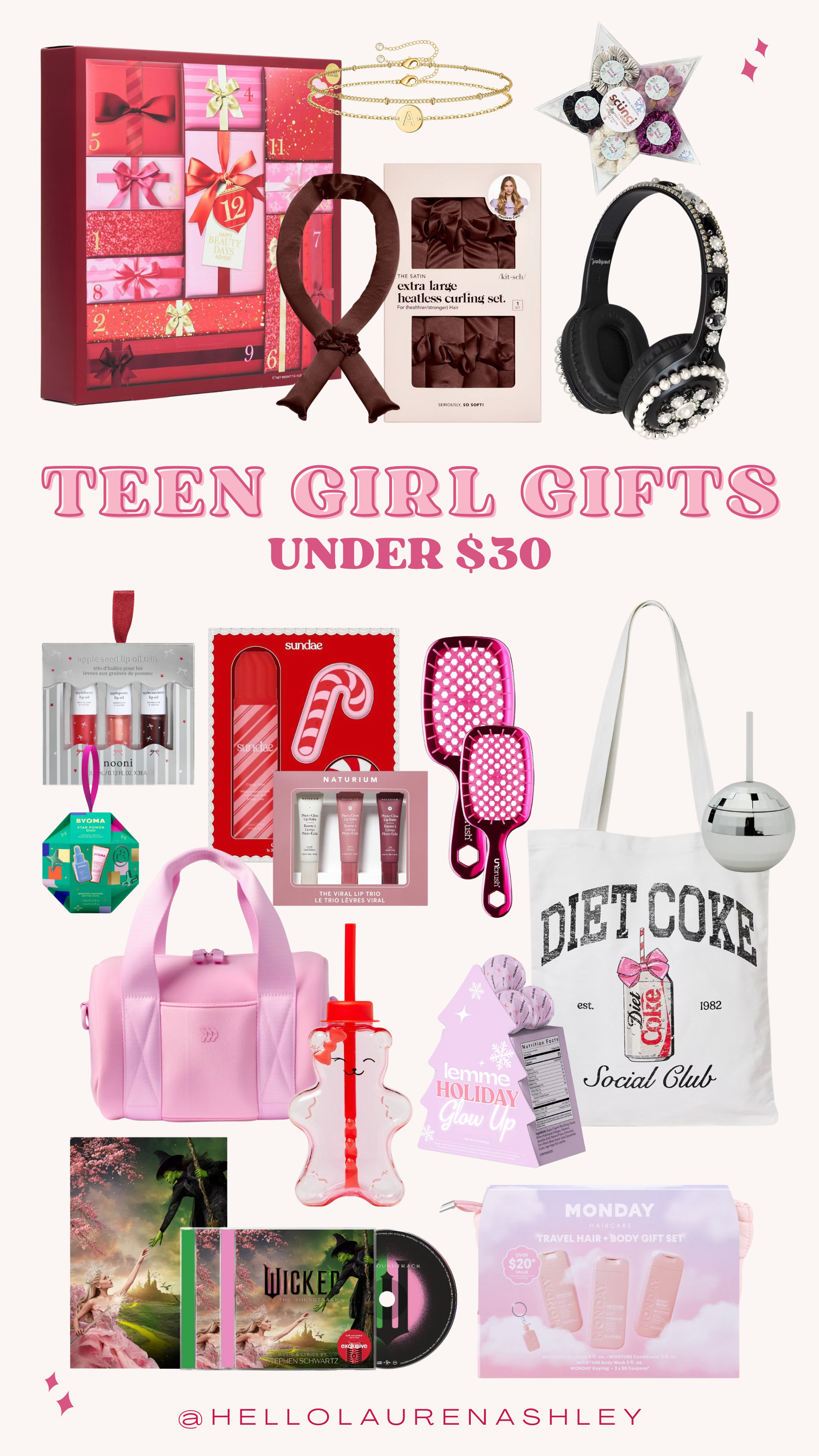 These finds so pretty! Luxury beauty advent calendars she'll love unwrapping, statement headphones in her favorite colors, chic bags for everyday life, and self-care sets that feel like a mini spa day. Proof that the best gifts celebrate her style and self-care routine beautifully. 💕 #teengifts #giftguide #holidayfinds 

 #LTKCyberWeek #LTKGiftGuide #LTKHoliday
