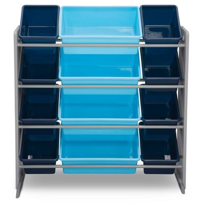 Delta Children Kids Toy Organizer with 12 Plastic Bins | Target