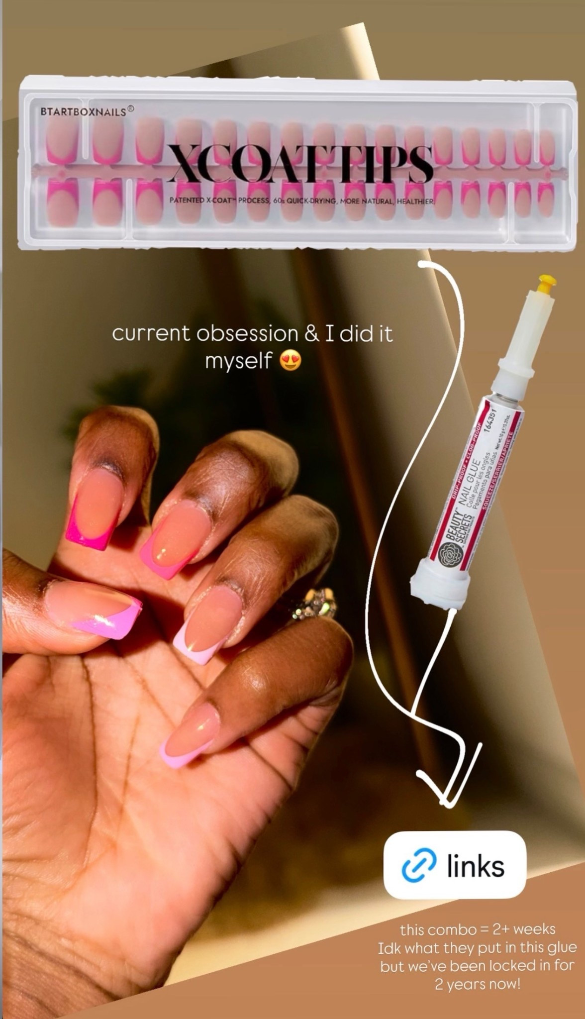 My fave way to switch up my nails at home 💅✨ Press-ons + glue = instant glam! I linked everything I used so you can DIY too 😍


press on nails, DIY nails, at home manicure, easy nail hacks, nail inspo, self care nails, cute nails, manicure at home, trendy nails, influencer nails

#LTKBeauty