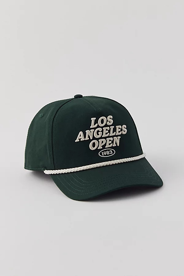 American Needle Los Angeles Open Roscoe Hat in Dark Green, Men's at Urban Outfitters | Urban Outfitters (US and RoW)