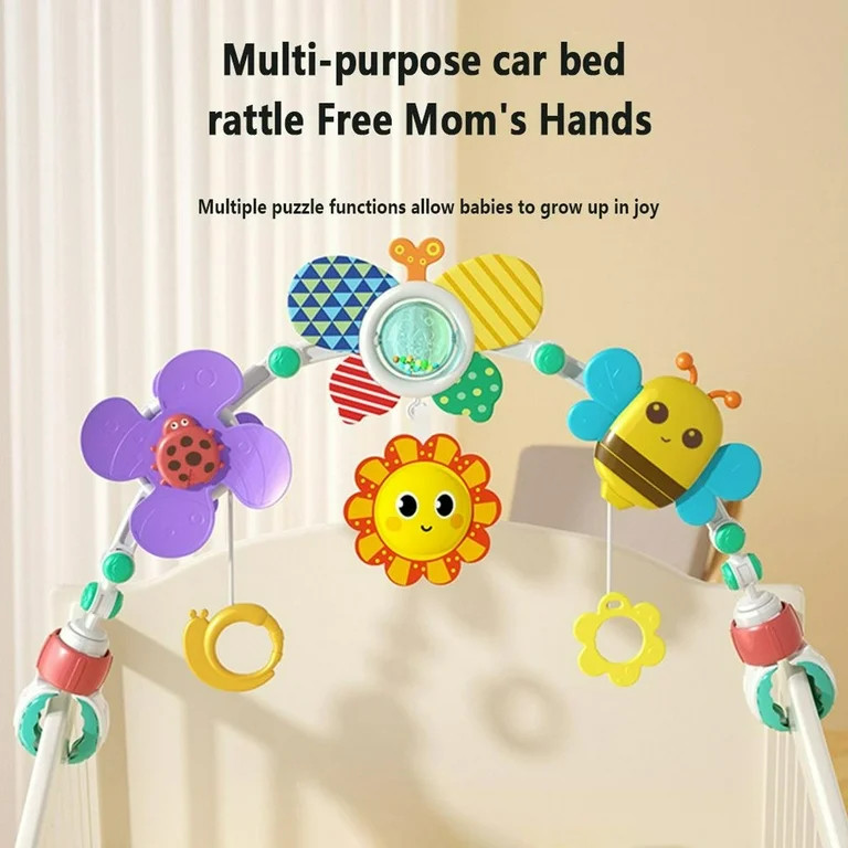 BUTOMKY Adjustable Baby Stroller Arch Toy - Sensory/Musical Activity Toys for Car Seat, Bassinet,... | Walmart (US)
