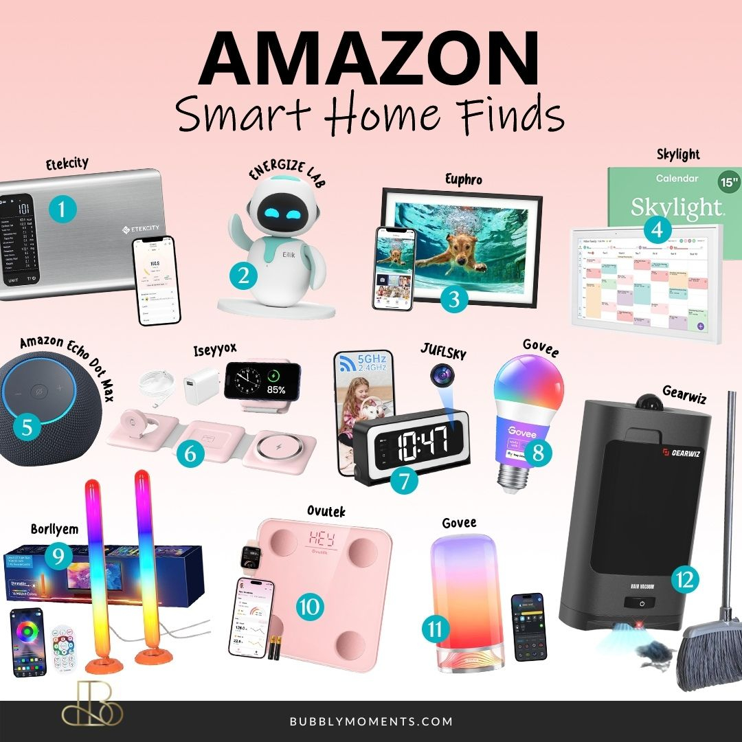 Upgrade your space with these Smart Home Finds from Amazon 🏡✨ Designed to make everyday life easier and more convenient, these smart home essentials help you stay organised, comfortable, and in control. From practical devices that simplify daily routines to clever home upgrades that add a modern touch, these finds are perfect for creating a more efficient home. I love how smart home products blend function with style, making your space feel more streamlined without sacrificing comfort. Whether you’re starting small or slowly building a fully connected home, these picks are easy to use and fit seamlessly into any room. Save this post for smart home inspiration, tap to shop your favourites, and make your home work smarter for you every day.
#LTKHome #LTKFindsUnder100 #LTKFindsUnder50 #AmazonFinds #HomeTech #SmartLiving #ModernHome #HomeInspo #TechInspo #ConnectedHome #HomeUpgrade #DailyConvenience #SmartDevices #HomeEssentials #TrendingFinds 

 