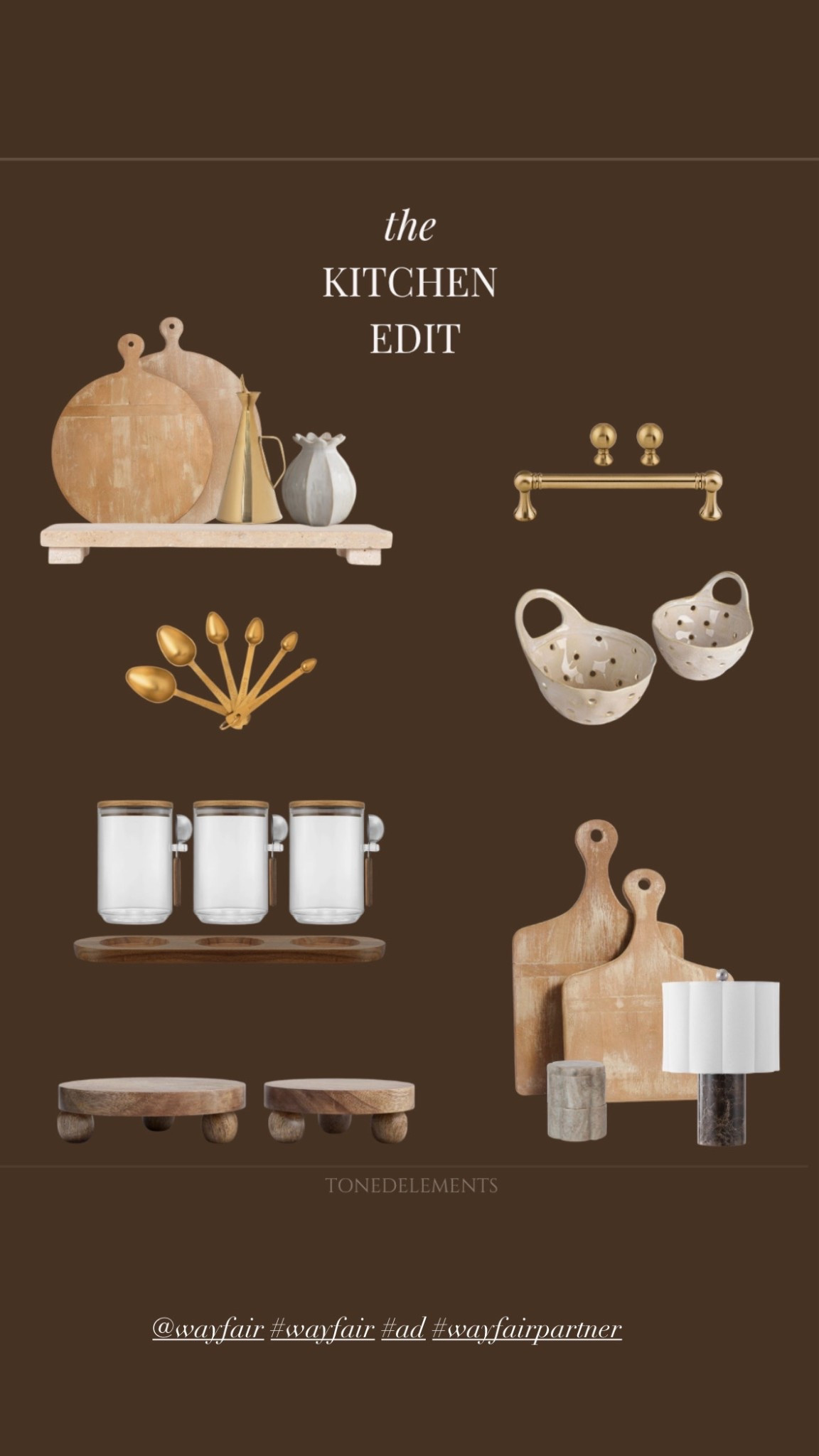 A little refresh in the kitchen goes a long way, and these pieces pulled everything together so effortlessly 🤎 it’s no secret most of this came from Wayfair and made the whole update feel simple and elevated. From cabinetry to the small details, Wayfair truly makes kitchen upgrades feel easy and affordable. Sharing a few of my favorite finds from this edit that I’d 100% use again in any space.

@wayfair #wayfair #ad #wayfairpartner

#LTKSaleAlert #LTKHome #LTKmorningroutine