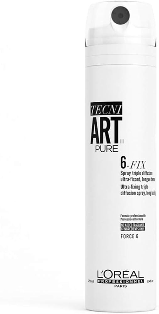 L'Oréal Tecni Art 6 Fix Pure Spray, 0.27502 kg, 30162839 | Amazon (UK)