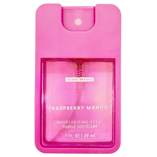 Scent Theory Hand Sanitizer Spray, Raspberry Mango, 1 fl oz | Walmart (US)