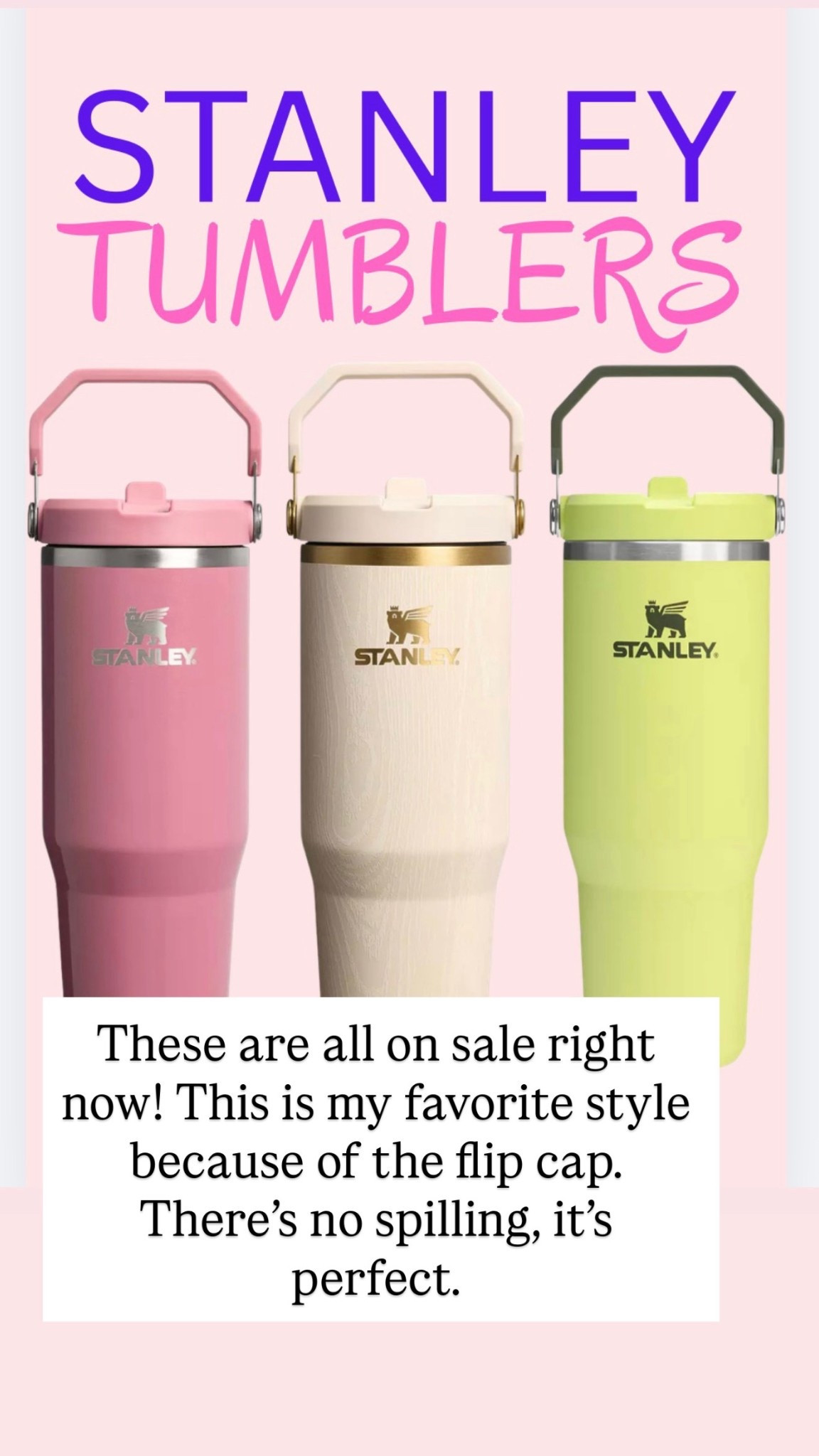 STANLEY TUMBLERS are on SALE!!!!

#LTKSaleAlert