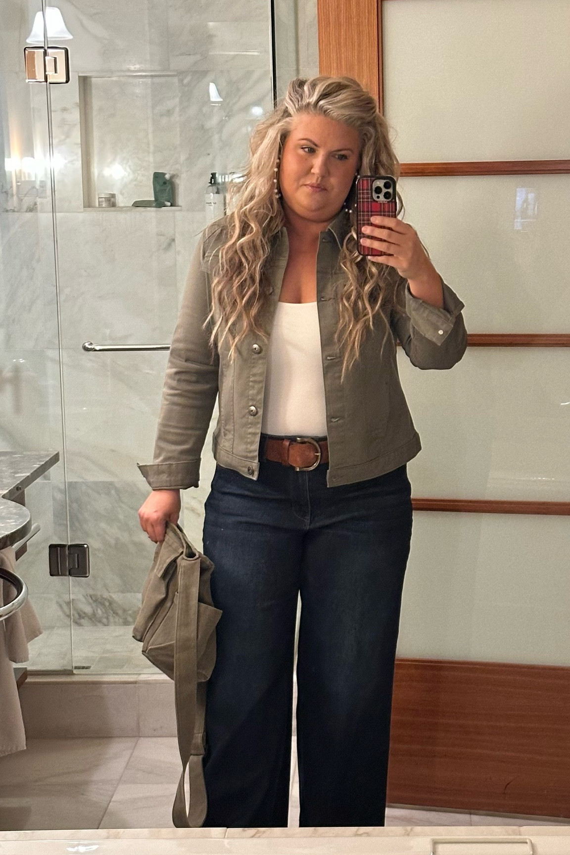 This was the perfect outfit for speaking at a garden conference! Nice but not too stuffy. Plus so comfortable on stage. 