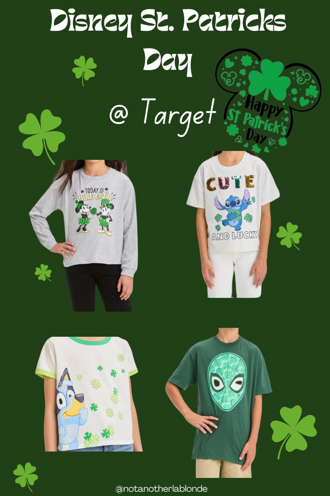 St. Patrick’s Day Disney finds at Target

#LTKkids #LTKSeasonal