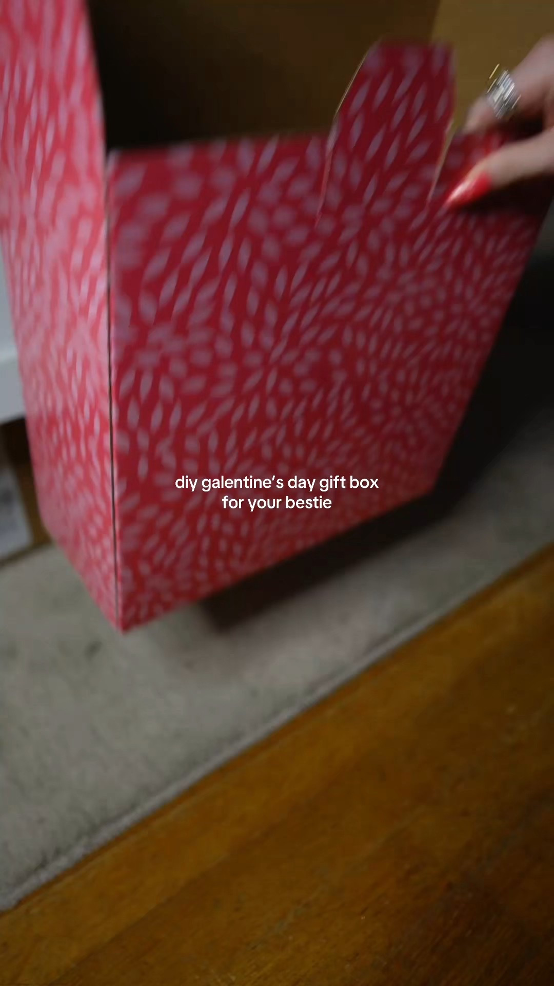 DIY Valentine’s Day gift box 💕✨
Putting together the cutest little box with thoughtful, budget-friendly goodies. Perfect for your Valentine or besties.

#valentinesdaygift #diygift #giftideas #valentinesinspo #creativetok

#LTKSeasonal