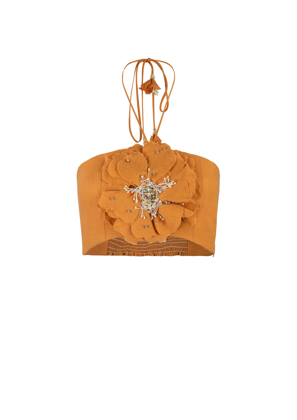 Gol Crop Top - Canary | Rosewater Collective