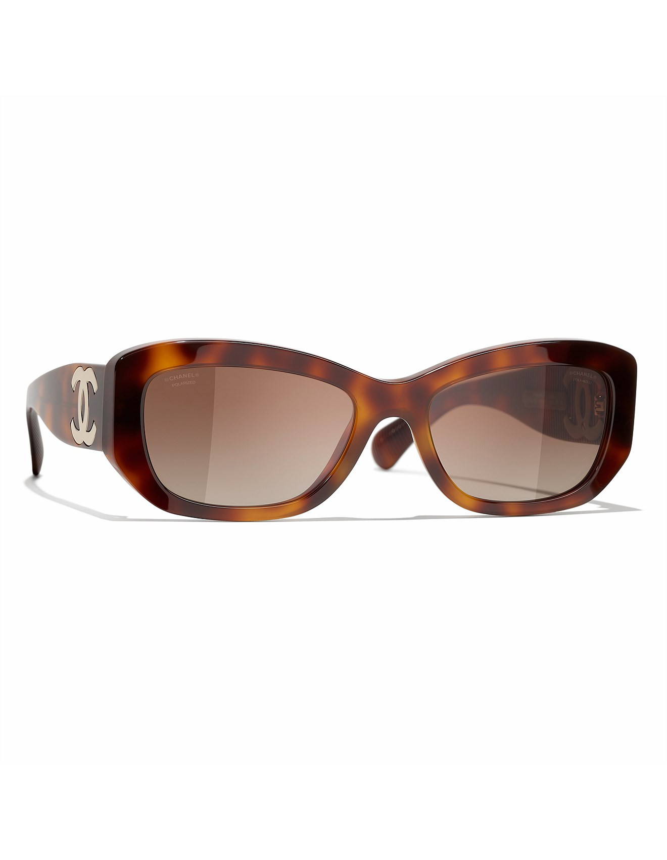Pillow HAVANA POLAR GRADIENT BROWN Female Sunglass | David Jones (Australia & New Zealand)