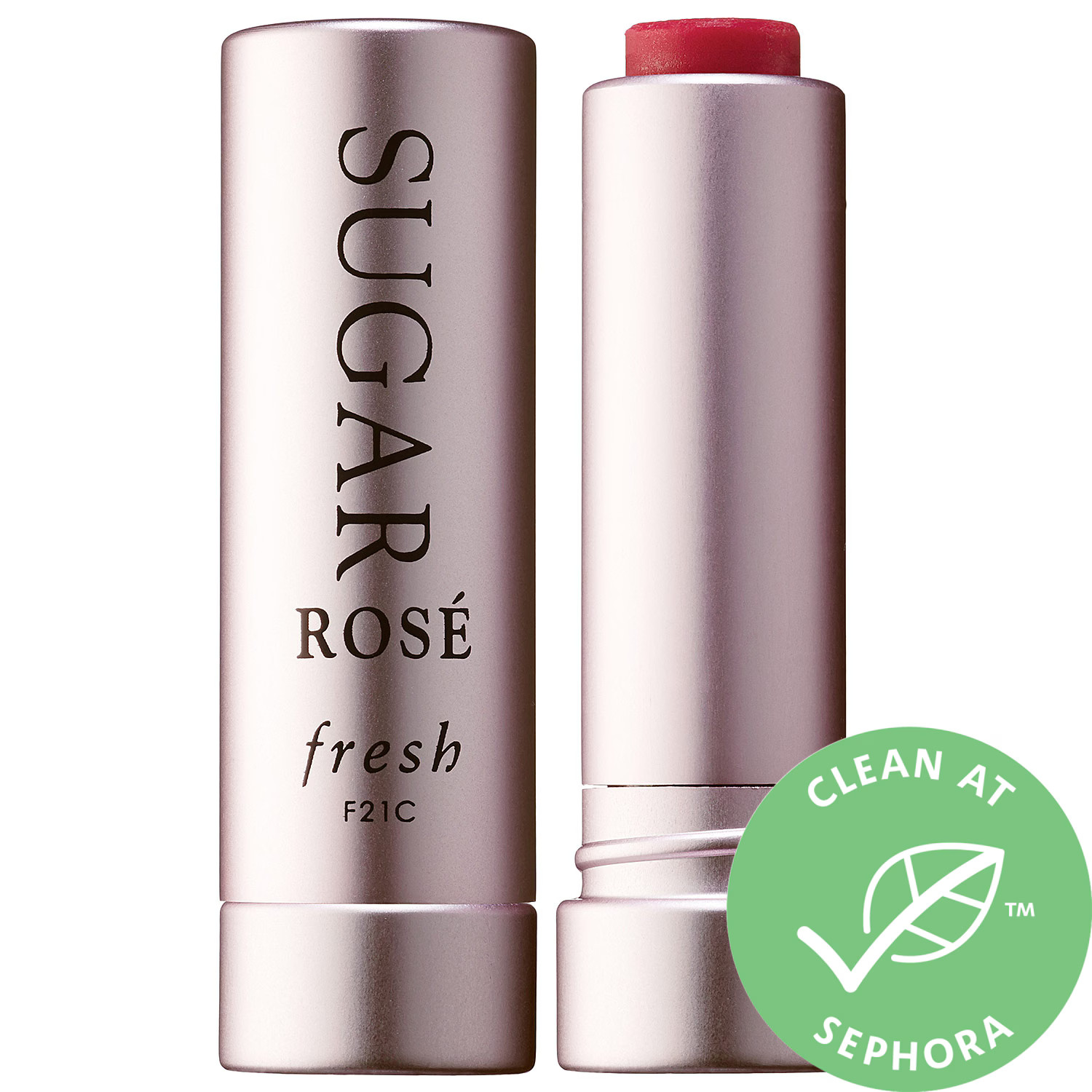 Fresh Sugar Lip Balm Sunscreen SPF 15 Sugar Rosé Tinted 0.15 oz | Sephora (US)