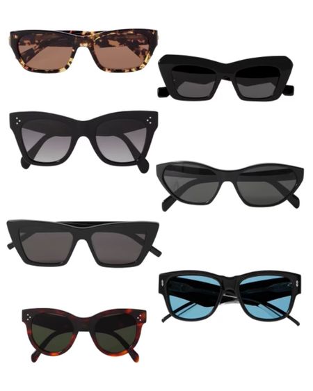 Love every one of these sunglasses right now! 

#LTKstyletip #LTKitbag #LTKSeasonal