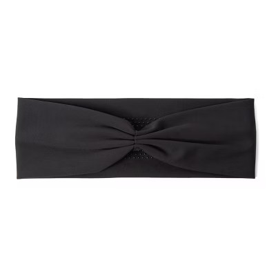 The Hair Edit Lotus Fabric Headband – Black | Target