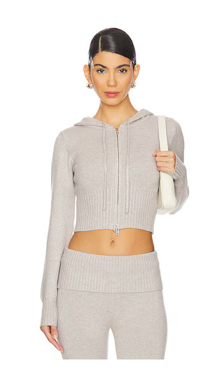 Muse Knit Top in Cloud | Revolve Clothing (Global)