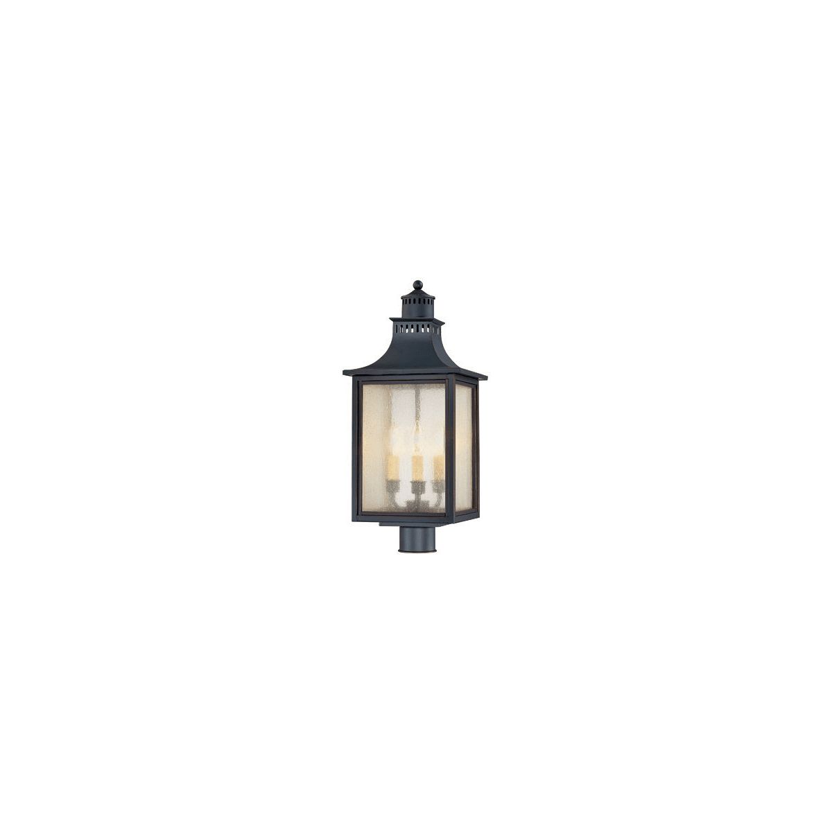 Monte Grande 3 Light 23.75" Tall Single Outdoor Post Light | Build.com, Inc.