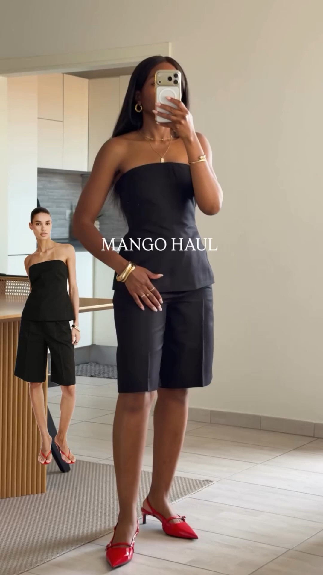 Mango summer finds 🤍 XS / EUR 34 | 5’2” petite

A few pieces I couldn’t leave behind:
• Embroidered white top
• Tailored Bermuda shorts
• Strapless black top
• White midi dress

Simple, timeless, and easy to style.

#mango #bermuda #summeroutfits 
summer outfits | vacation outfits | brunch outfits | casual chic | petite fashion. Mango haul, Mango summer collection, Mango outfit ideas, Mango white dress, embroidered top, strapless top, Bermuda shorts outfit, petite fashion, petite outfit ideas, summer capsule wardrobe, neutral outfits, chic summer style, European fashion, minimalist wardrobe, vacation outfits, summer essentials, elegant outfits, everyday style, LTK fashion, Mango finds.

#LTKsummer #LTKpetite #LTKstyletip