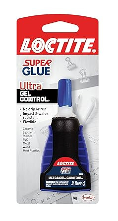 Loctite Super Glue Ultra Gel Control, Clear Superglue for Plastic, Wood, Metal, Crafts, & Repair,... | Amazon (US)