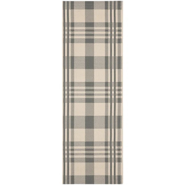 Debriana Performance Plaid Indoor/Outdoor Area Rug | Wayfair North America