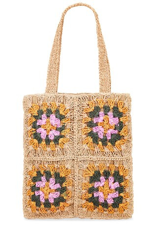 Lovers and Friends Krista Bag in Natural Multi from Revolve.com | Revolve Clothing (Global)
