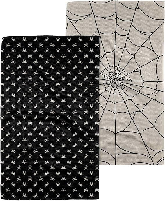 GEOMETRY Kitchen Towels - Quick Dry Microfiber Cloth Dish Towels for Kitchen Drying - Premium Qui... | Amazon (US)