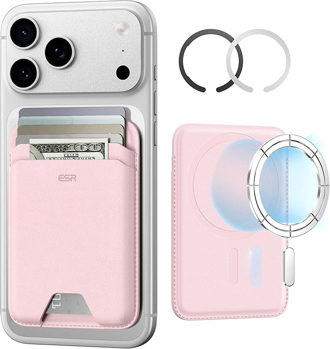 ESR for MagSafe Wallet, 5-Card Holder With RFID Blocking, MagSafe Sticker Included, Slim Magnetic... | Amazon (US)