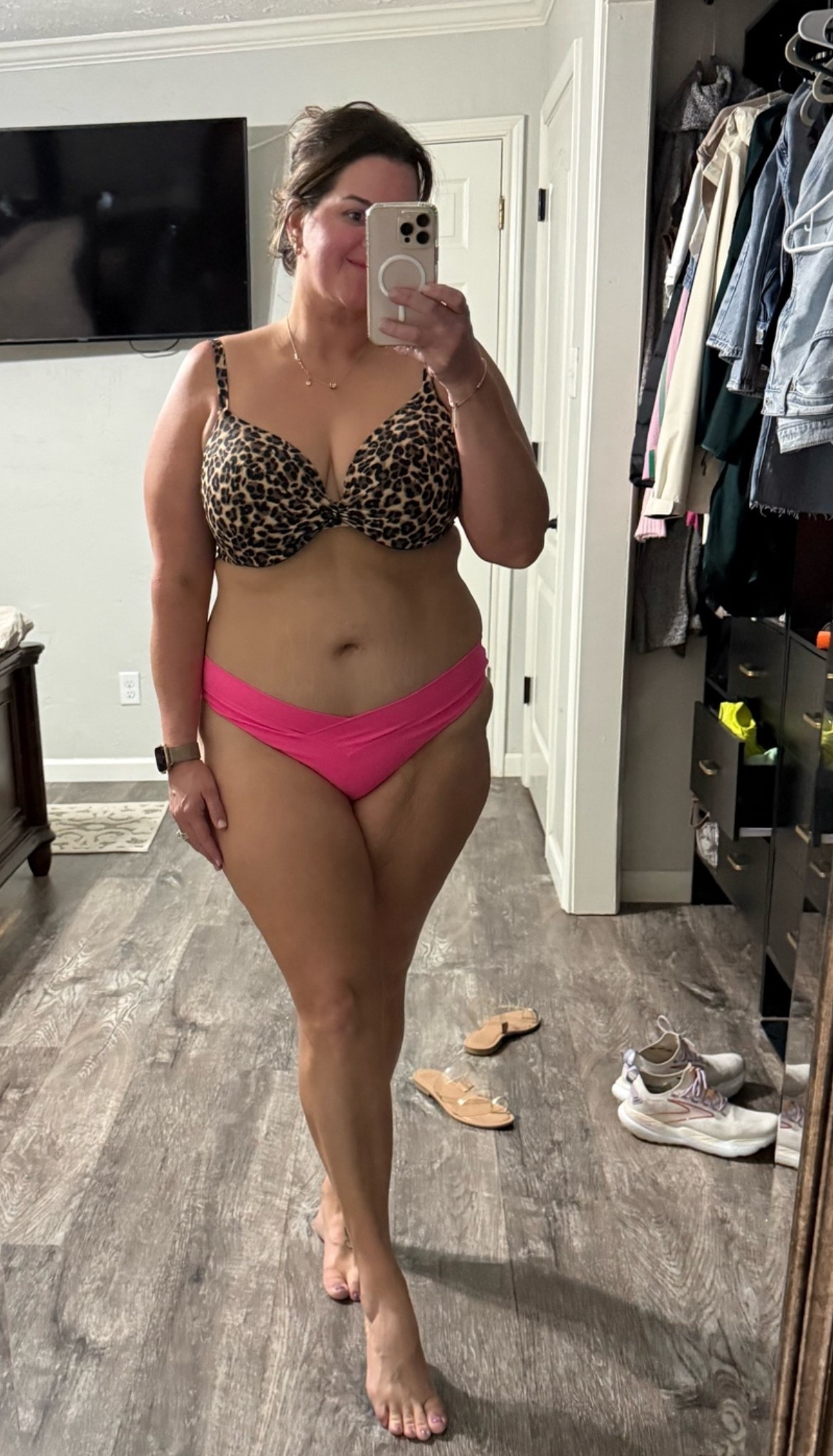 Love yourself and wear whatever you want!! This swim top is hands down the best for mom boobs like myself! These bottoms are plus-size friendly as well!

#LTKSeasonal #LTKSwim #LTKPlusSize