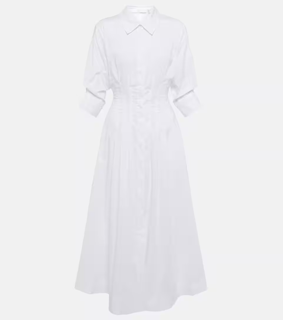 Jazz cotton-blend poplin shirt dress | Mytheresa (US/CA)