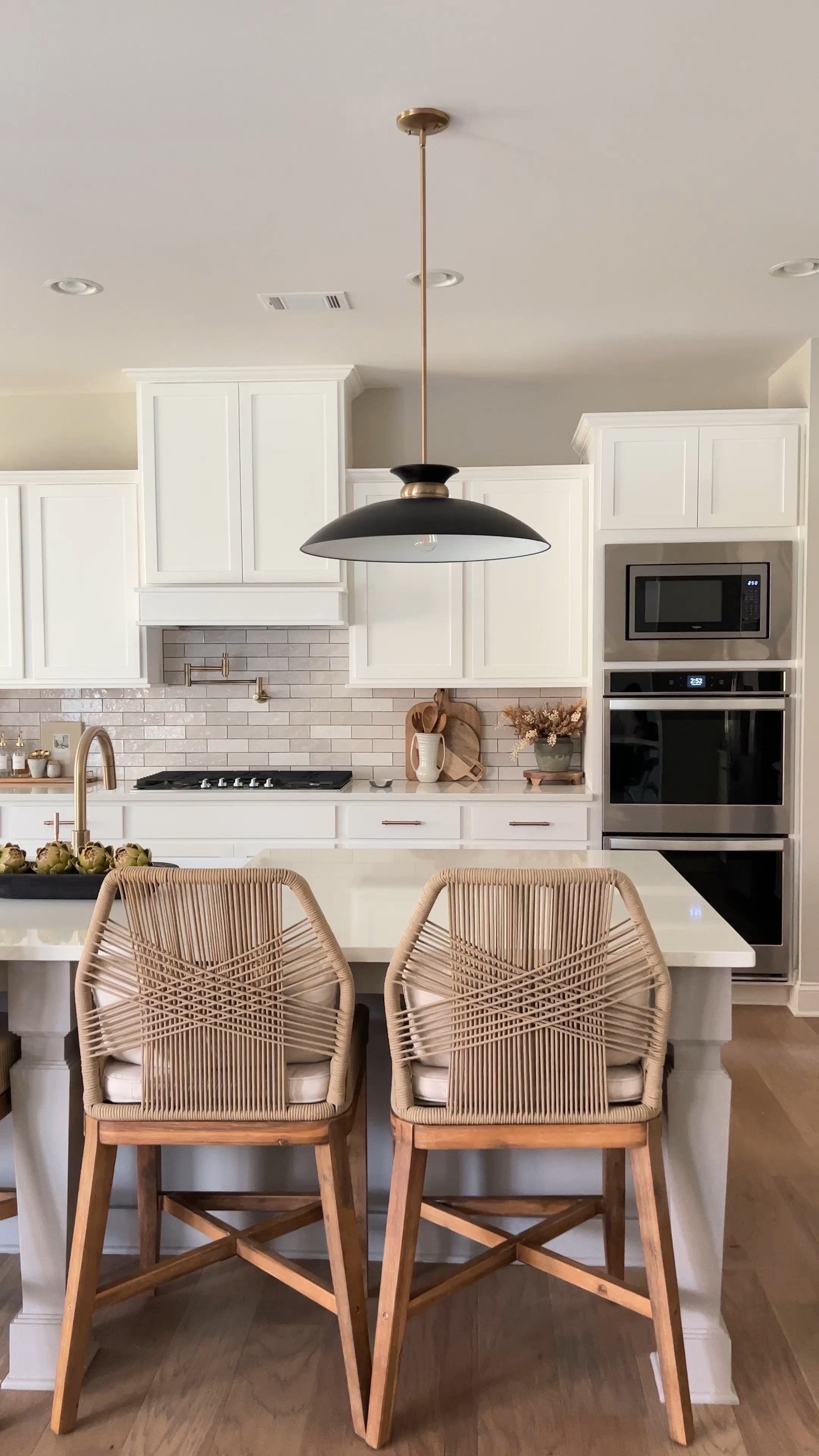 New kitchen pendant lights and counterstools✨ 



#LTKhome #LTKstyletip