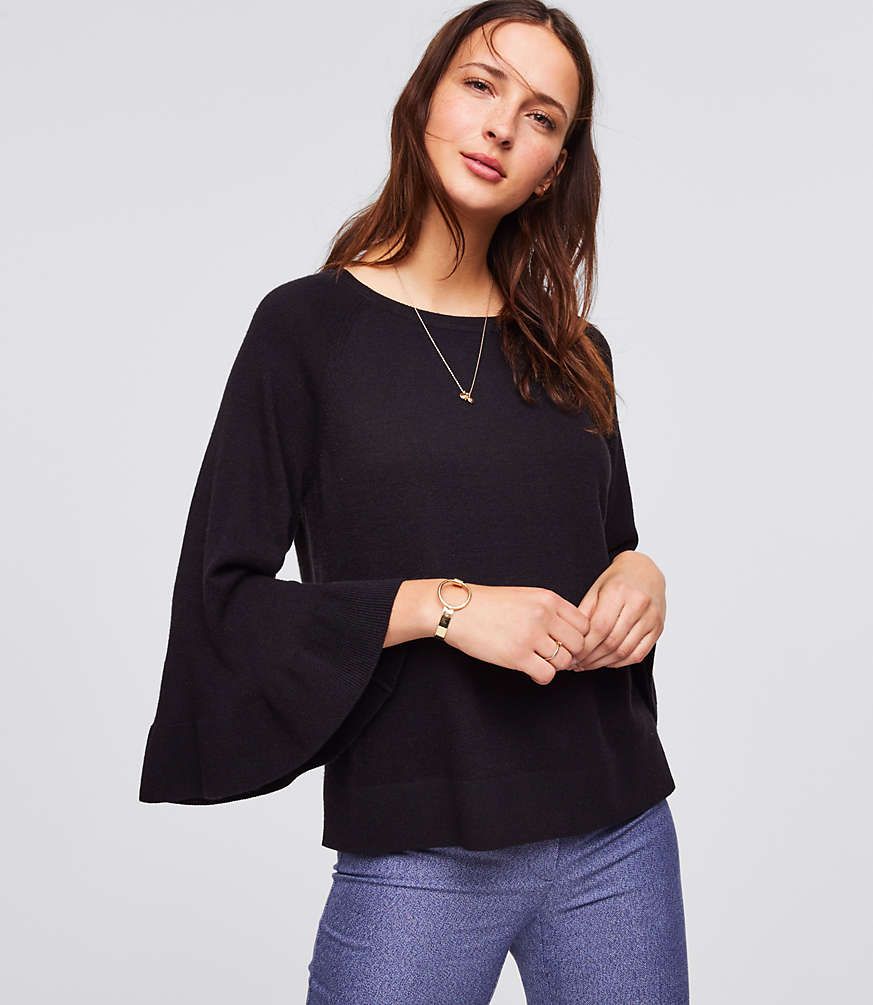 Bell Sleeve Sweater | LOFT