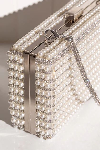 Your World Silver Pearl Purse | Shop Priceless