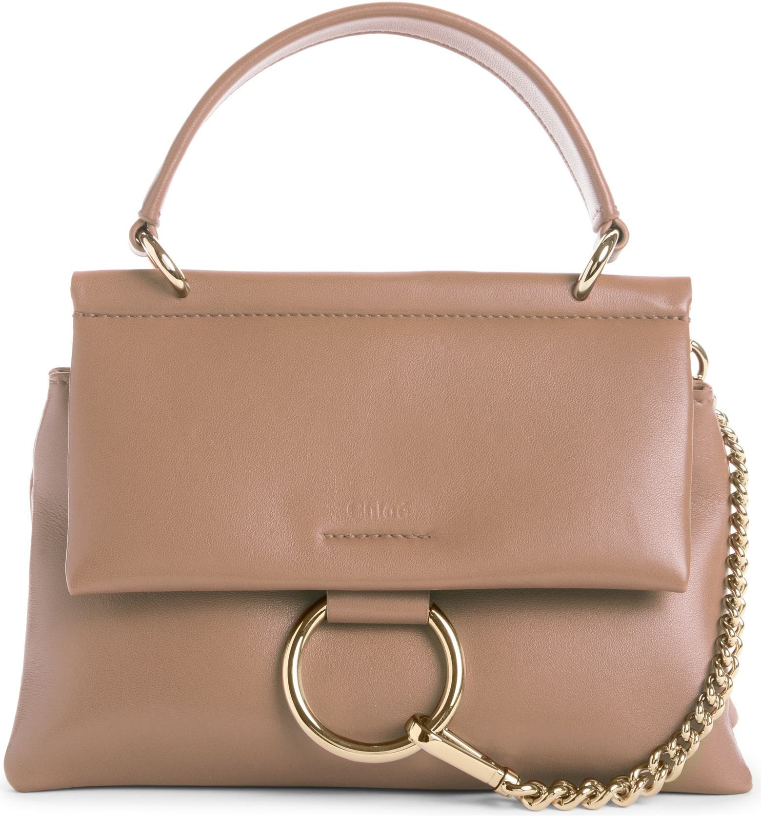 Small Faye Leather Top Handle Bag | Nordstrom | Nordstrom